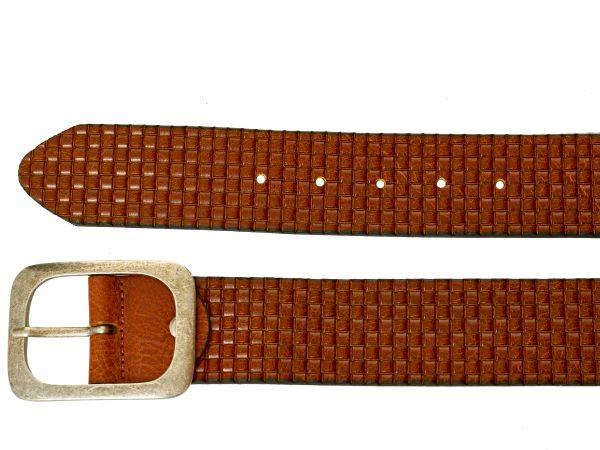 Gürtel Rusty Neal, cognac/silber